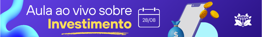 Aula ao vivo sobre Investimento